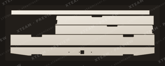 Acer Predator Helios 300 PH315 - 51 (N17C1) — Acer Predator Helios 300 PH315 - 51 (N17C1) - SCREEN FRAME V2 4 PIECES