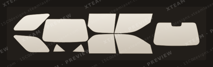 Acura MDX — Acura MDX - Window Film A 2001