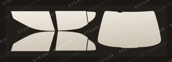 Acura TL — Acura TL - Window Film A 1999