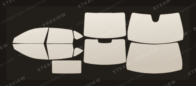 Acura TLX — Acura TLX - Window Film A 2021