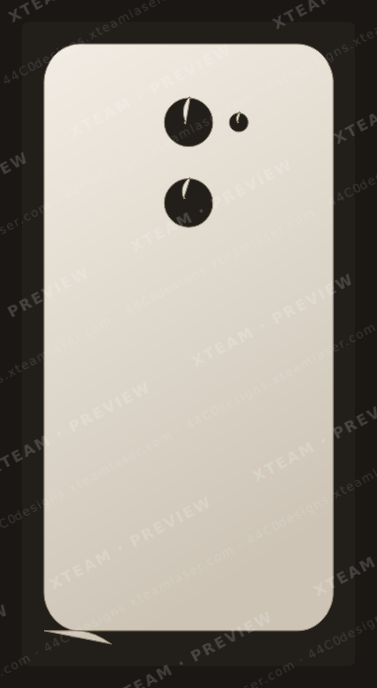 Alcatel A3 — Alcatel A3 - Back