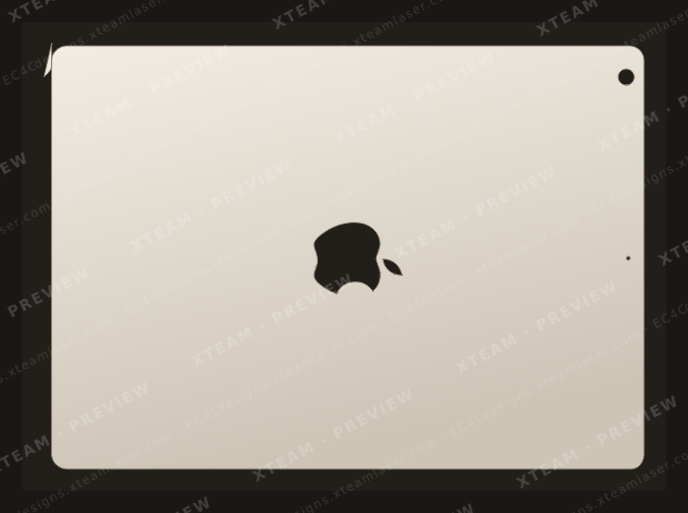 Apple Ipad iPad 9.7 (2018) — Apple Ipad iPad 9.7 (2018) - Back logo (2)