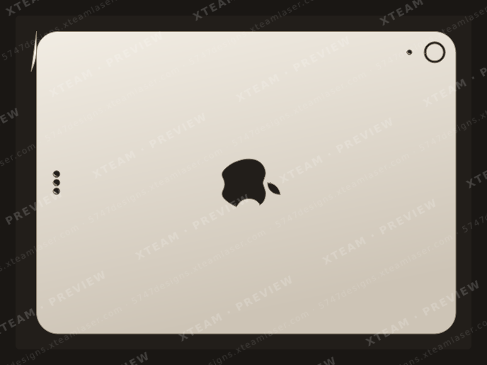 Apple Ipad iPad Air 11 (2024) — Apple Ipad iPad Air 11 (2024) - Back logo (2)