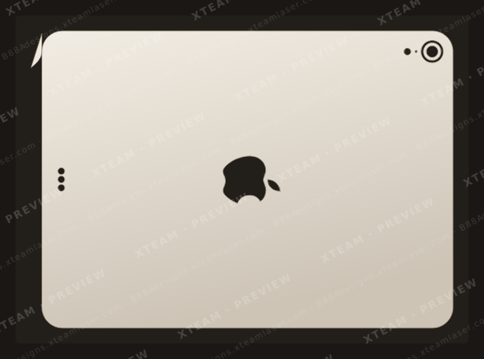 Apple Ipad iPad Pro 11 2018 — Apple Ipad iPad Pro 11（2018） - Back logo
