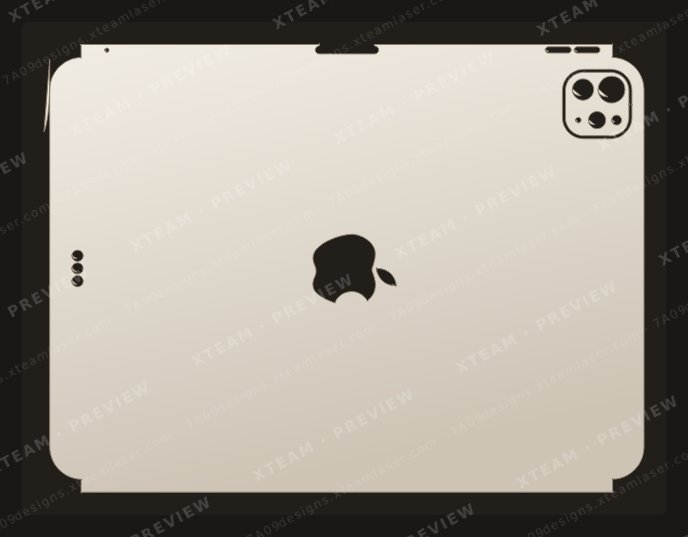 Apple Ipad iPad Pro 11 (2024) — Apple Ipad iPad Pro 11 (2024) - Half logo (2)