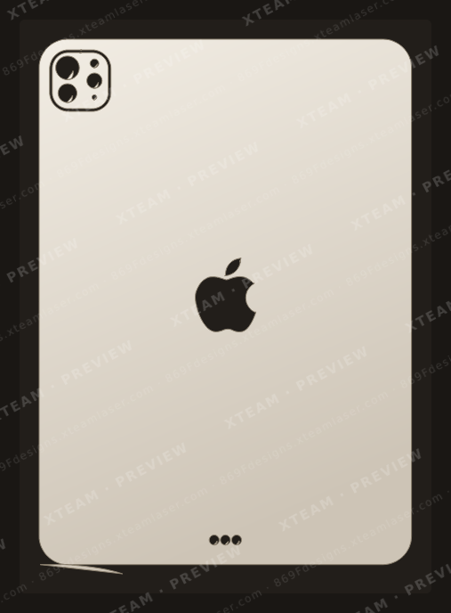 Apple Ipad iPad Pro 11 (2025) — Apple Ipad iPad Pro 11 (2025) - Back logo