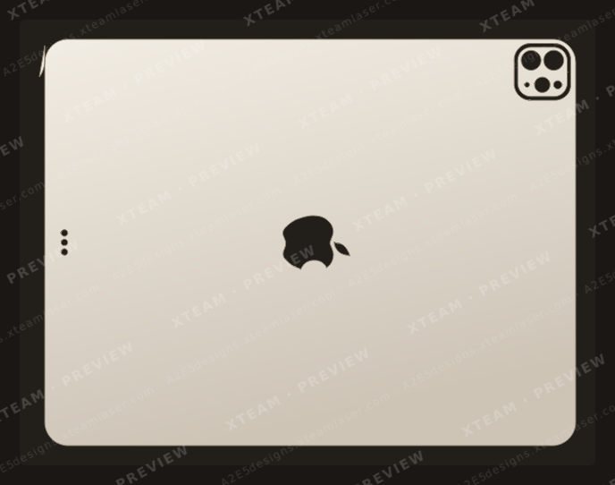 Apple Ipad iPad Pro 12.9 (2020) — Apple Ipad iPad Pro 12.9 (2020) - Back logo (2)