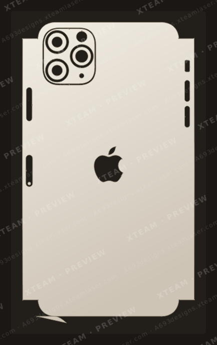 Apple 11 Pro Max — Apple 11 Pro Max - Half logo