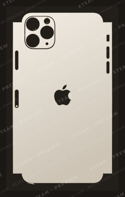 Apple 11 Pro Max — Apple 11 Pro Max - Half logo 1