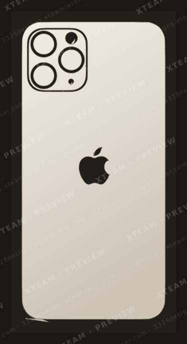 Apple 11 Pro — Apple 11 Pro - Back logo 2