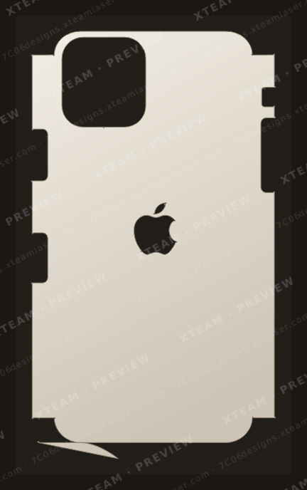 Apple 11 Pro — Apple 11 Pro - Half logo TPU