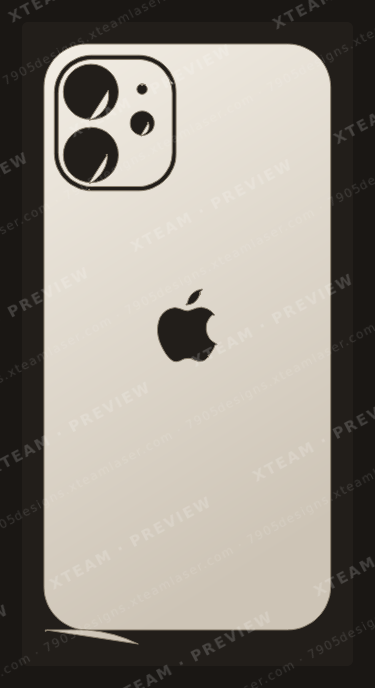 Apple 12 mini — Apple 12 mini - Back logo 1