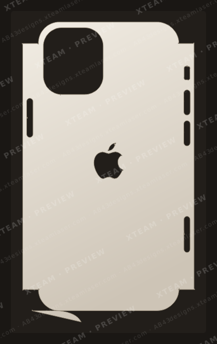 Apple 12 mini — Apple 12 mini - Half logo