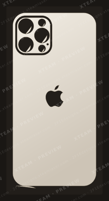 Apple 12 Pro — Apple 12 Pro - Back logo 1