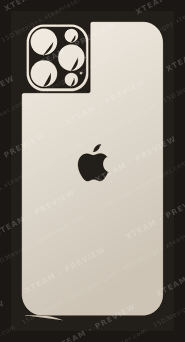Apple 12 Pro — Apple 12 Pro - Back logo 2