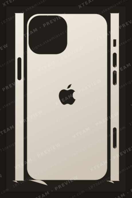 Apple 13 Mini — Apple 13 Mini - Half logo