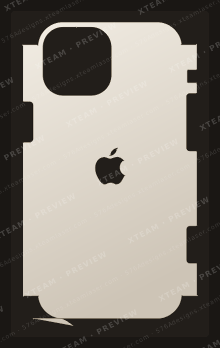 Apple 13 Mini — Apple 13 Mini - Half logo TPU