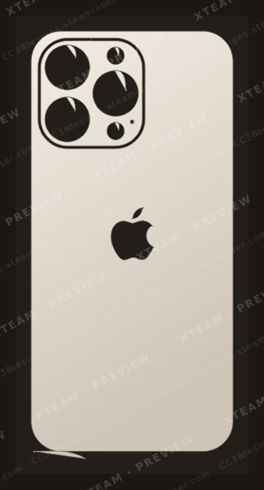 Apple 13 Pro — Apple 13 Pro - Back logo 1