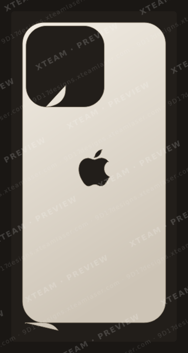 Apple 13 Pro — Apple 13 Pro - Back logo TPU