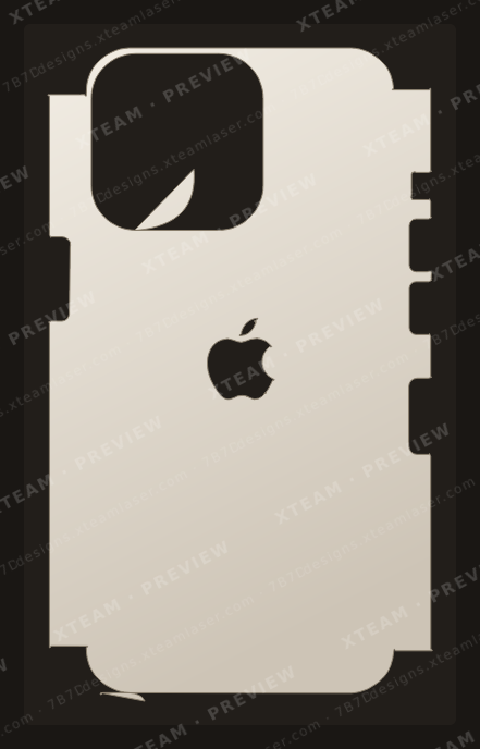 Apple 13 Pro — Apple 13 Pro - Half logo TPU