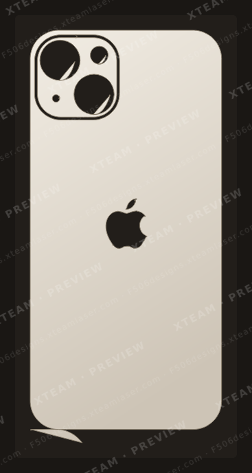 Apple 13 — Apple 13 - Back logo 2
