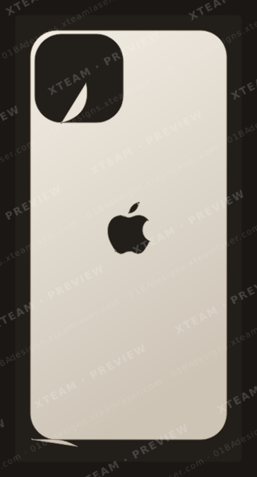 Apple 13 — Apple 13 - Back logo TPU