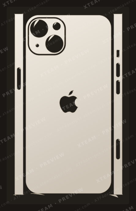 Apple 13 — Apple 13 - Half logo 1