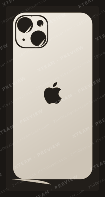 Apple 14 Plus — Apple 14 Plus - Back logo 1