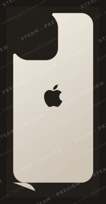 Apple 14 Pro Max — Apple 14 Pro Max - Back logo 2