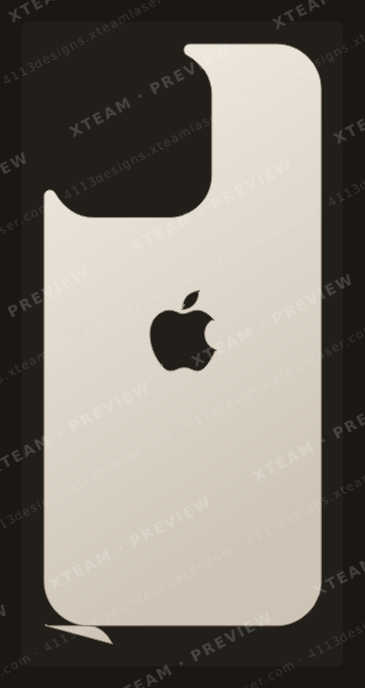 Apple 14 Pro — Apple 14 Pro - Back logo 2