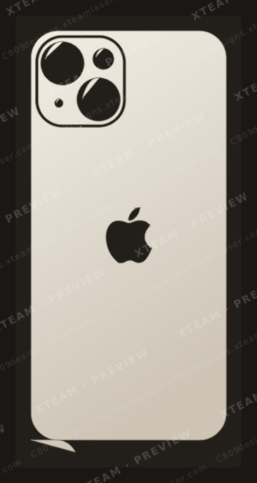 Apple 14 — Apple 14 - Back logo 1
