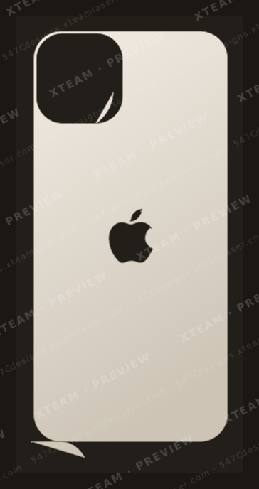 Apple 15 Plus — Apple 15 Plus - Back logo