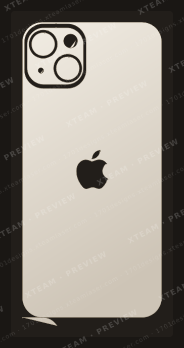 Apple 15 Plus — Apple 15 Plus - Back logo 1