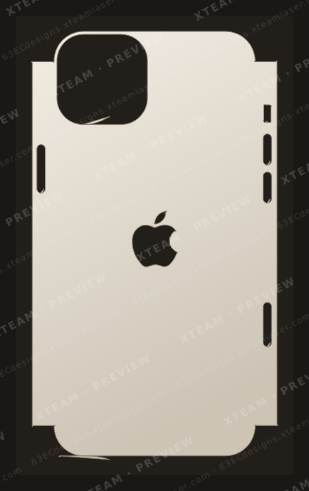Apple 15 Plus — Apple 15 Plus - Half logo