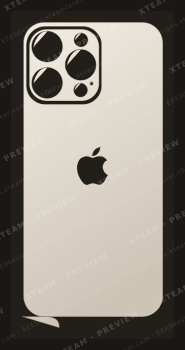 Apple 15 Pro Max — Apple 15 Pro Max - Back logo 1