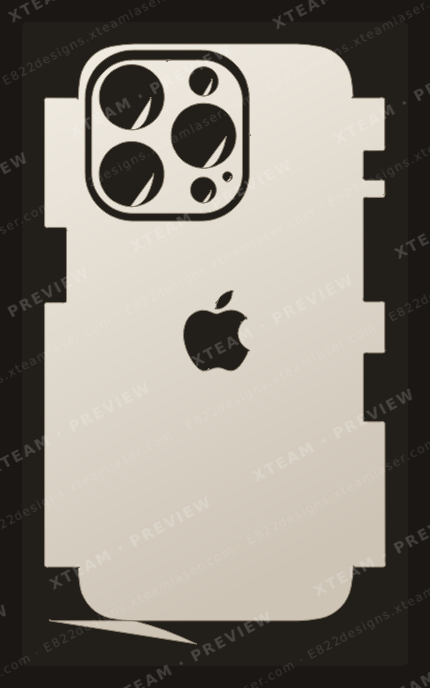 Apple 15 Pro — Apple 15 Pro - Half logo 1