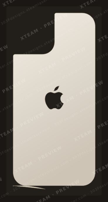 Apple 15 — Apple 15 - Back logo 2
