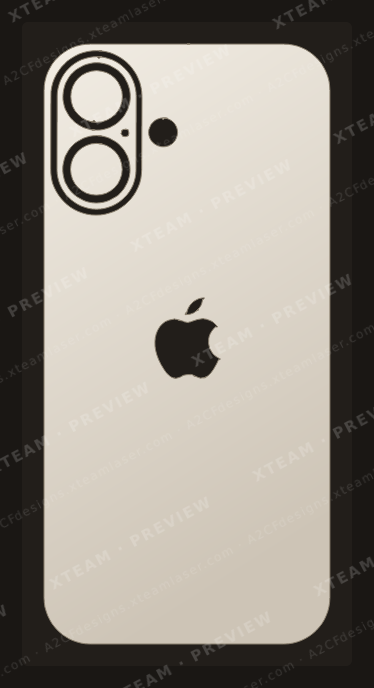 Apple 16 — Apple 16 - Back logo 1