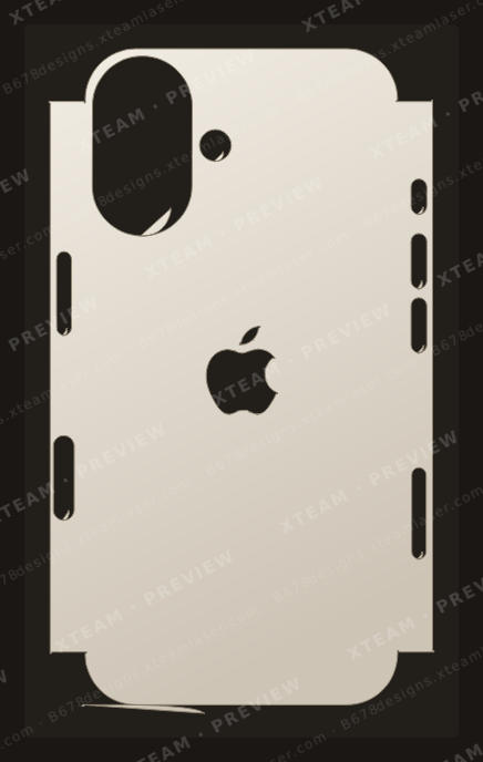 Apple 16 — Apple 16 - Half logo