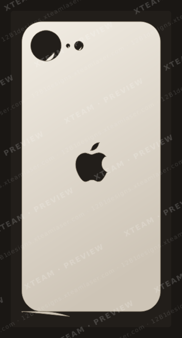 Apple 16e — Apple 16e - Back logo