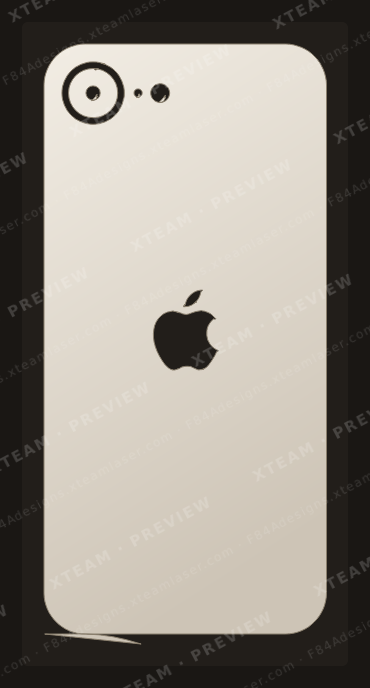 Apple 16e — Apple 16e - Back logo 1