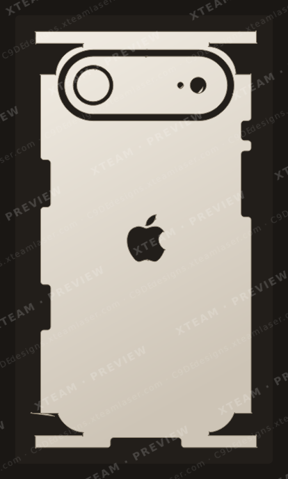 Apple 17 Air — Apple 17 Air - All logo TPU