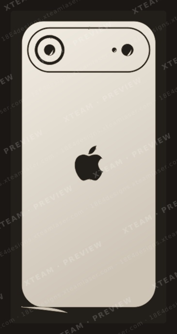 Apple 17 Air — Apple 17 Air - Back logo 1