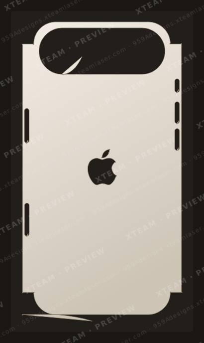 Apple 17 Air — Apple 17 Air - Half logo