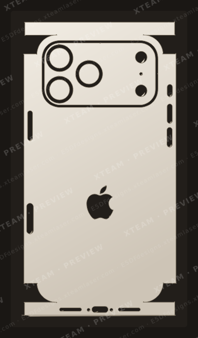 Apple 17 Pro Max — Apple 17 Pro Max - All logo 2(No card slot)