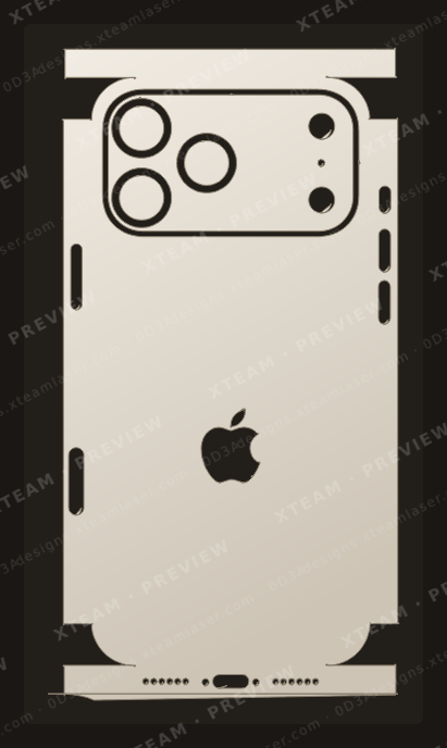 Apple 17 Pro Max — Apple 17 Pro Max - All logo 6(No card slot)