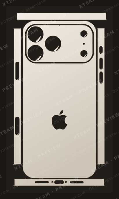 Apple 17 Pro Max — Apple 17 Pro Max - All logo 9(No card slot)