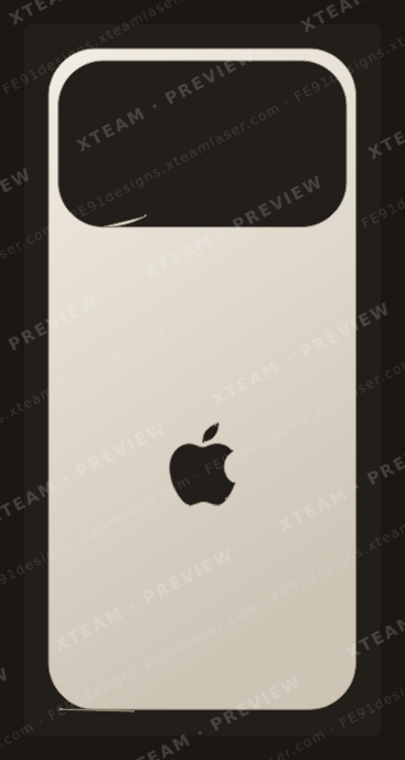 Apple 17 Pro Max — Apple 17 Pro Max - Back logo