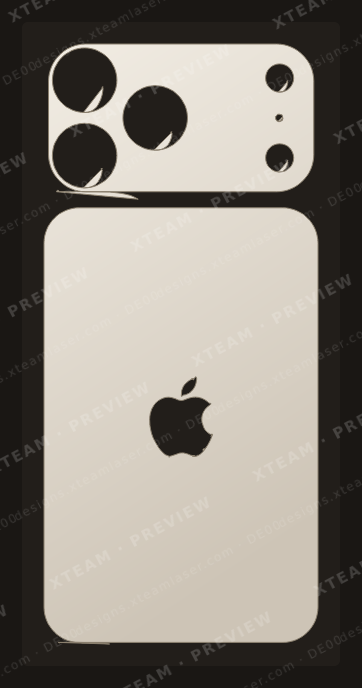Apple 17 Pro Max — Apple 17 Pro Max - Back logo 2