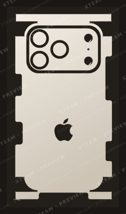 Apple 17 Pro — Apple 17 Pro - All logo TPU
